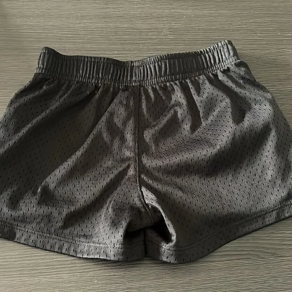 Black Nike athletic shorts